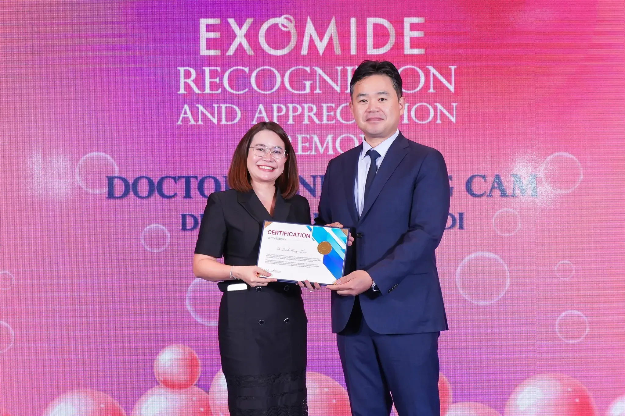 Exomide Vietnam at IMCAS Asia 2025: Honoring Medical Excellence in Exosome & Regenerative Aesthetics